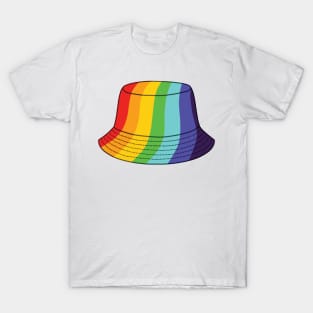 Rainbow bucket hat T-Shirt